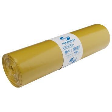 Premium Abfallsäcke 70 Liter, gelb