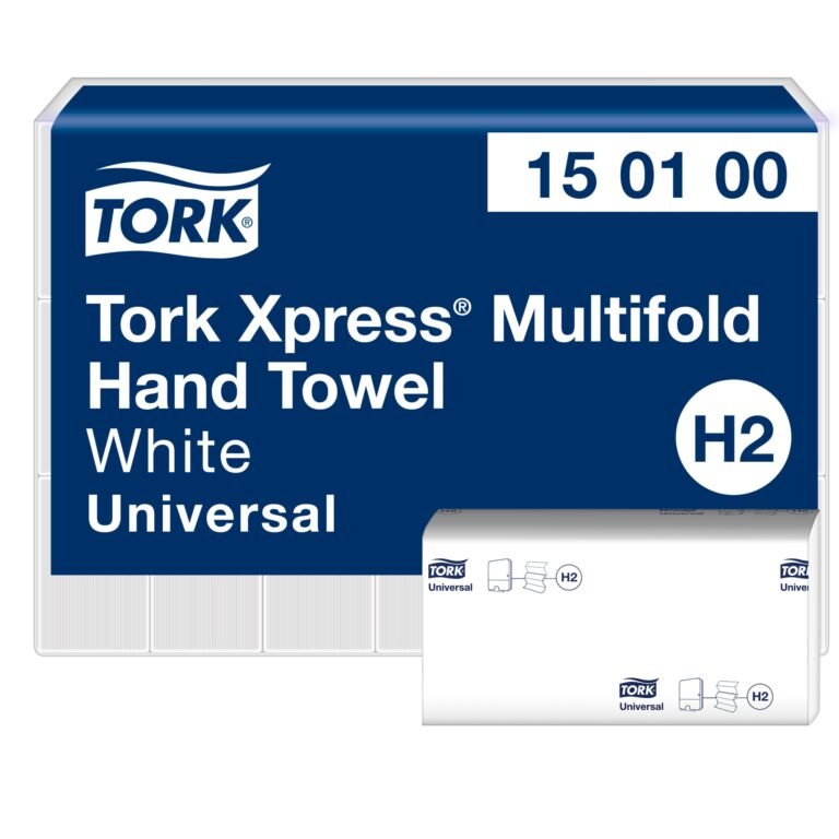 H2 Xpress Multifold Handtücher, weiß